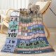 thumbnail image 4 of LHSHID Daughter Birthday Gifts Gifts for Daughter from Dad Daughter Blanket from Dad Daughter Gifts for Birthday Graduation Father Daughter Gifts to My Daughter Blanket Throw 30"x40", 4 of 8