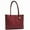 Red, variant on AmeriLeatherLeather Handbag for Women - Casual Shoulder Bag Purse with Zip Pocket - Stylish & Durable-Color:Red