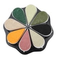 thumbnail image 4 of Pad, Petal Shape Design with 8 Color Water Based Ink, Removable Sections for Color Mixing, Suitable for Finger Painting DIY Craft Projects on Paper and Wood, 4 of 7