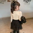 thumbnail image 6 of URMAGIC Toddler Baby Girls Sweatshirt Long Sleeve Top Sweatshirt Autumn Winter Pullovers 1-7 Years, 6 of 6