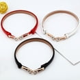 thumbnail image 3 of Eoperou Waist Belt Fitted Simple Exquisite Workmanship Lightweight Convenient Decorate Faux Leather Smooth Surface Shiny Rhinestone Waist Strap for Daily Wear, 3 of 8