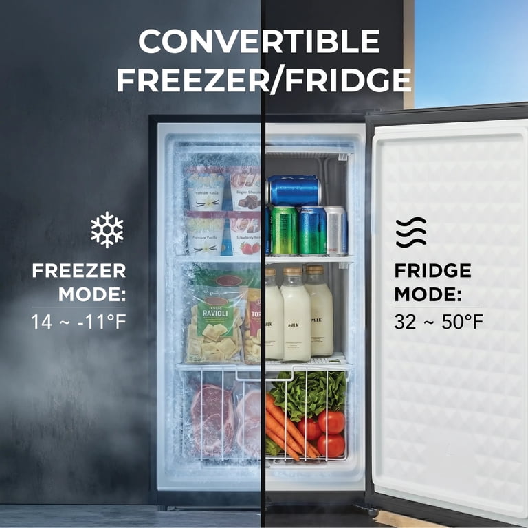 Whynter, Upright Freezer, Black, CUF-301BK, 3.0 cu ft, Energy Star