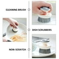 thumbnail image 5 of 2 Pcs Kitchen Cleaning Brush Scrub for Dishes Washing with Handle Small Scrubber, 5 of 6
