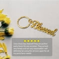 thumbnail image 4 of 144 Blessed theme gold metal key chain from fashioncraft, 4 of 5