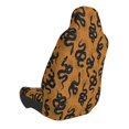 thumbnail image 2 of Goofa Snake Pattern Elastic Car Seat Cover - Stretchable Auto Seat Protector, Easy to Install and Clean for Cars, SUVs, Trucks, and Vans, 2 of 5