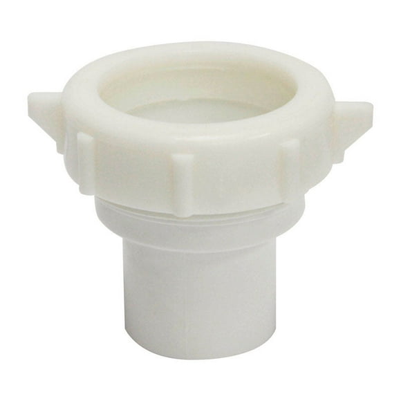 Acoplamiento reductor Plumb Pak de polipropileno de 1-1/2 pulgadas x 1-1/4 pulgadas