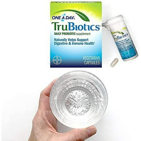One A Day TruBiotics, Daily Probiotic Supplement for Digestive Health, 30-Capsule Box
