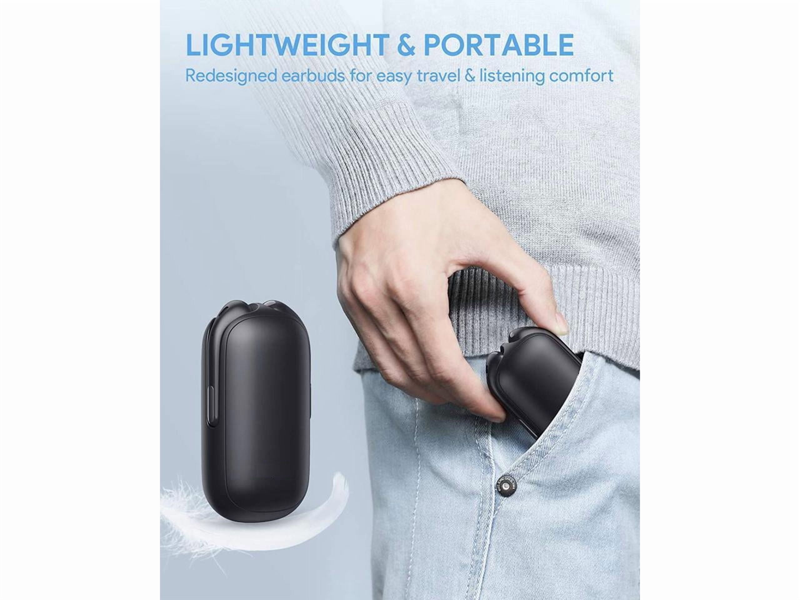 TWS Earphones Wireless for iPhone 15/16/Plus/Pro/Pro Max/16e - Earbuds Headphones True Stereo Headset Hands-free Mic Charging Case