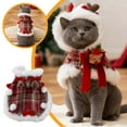 thumbnail image 2 of Hearth & Gear Plaid Two Legged Cape Autumn And Winter Style For Small And Frises. Pet Clothes for Medium Dogs Girl Pet Clothes for Large Dogs Female Pet Clothes Hangers for Small Dogs Pet Clothes Rack, 2 of 6