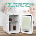 thumbnail image 4 of Fridge, 4 Liter Portable Cooler Warmer for Skincare Cosmetics Drinks Food, Compact  with Quiet Operation, 4 of 8