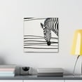 thumbnail image 6 of "Zebra Stripes Minimalism" - Canvas, 6 of 25