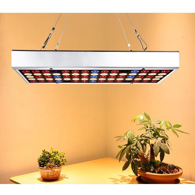 25W Led Light Full Lámpara de de panel de lámpara para floración hidropónica con cadenas y DYNWAVEMX Panel de luz de crecimiento