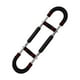 thumbnail image 3 of Entrenador de brazos Twister, entrenador de fuerza de brazos, ejercitador de brazos portátil y ajustable, para el pecho Negro rojo 40 kg, 3 of 8