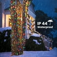 thumbnail image 4 of Christmas Lights Multicolor, 75 Ft 200 LED Christmas String Lights Connectable, 8 Modes, Timer, Waterproof Fairy Twinkle Light for Party, Garden, Patio, Home, Wedings, Holiday, Xmas Tree Decorations, 4 of 7