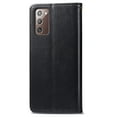 thumbnail image 4 of Galaxy Note 20 Cover, Note 20 Case, Allytech PU Leather Slim Fit Folding Stand Flip Cover with Credit Cards Magnetic Closure Shock-absorption Book Style Wallet Case for Samsung Galaxy Note 20,Black, 4 of 8