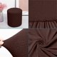 thumbnail image 4 of Stretch Round Stool Cover Soft Fabric Waterproof Round Ottoman Slipcover Washable Protector For Vanity Bedroom Living Room And Home Daily Use, 4 of 6