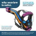 thumbnail image 2 of Seaview 180 V3 Full Face Snorkel Mask Adult, 2 of 6