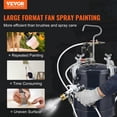 thumbnail image 2 of Depósito de pintura en aerosol a presión VEVOR de 10 l/2.5 galones con pistolas, 2 of 9