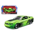 thumbnail image 1 of 2011 Ford Mustang GT Green \ All Stars \ 1/24 Diecast Model Car de Maisto Maisto 31361grn, 1 of 1