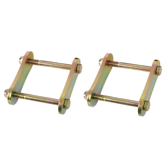 Detroit Speed 041504DS Heavy Duty Shackle Kit - without Bushings