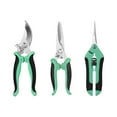 thumbnail image 2 of 3 Pack Stainless Steel Pruning Shears & Garden Scissors, Premium Handheld Clippers for Gardening, Plants, Flowers, Shrub Trimming - Ergonomic Design with Durable Blades, 2 of 6