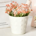 thumbnail image 5 of ToyKingdee Planter Pot for Indoor Plants with Drainage Hole Bubble Flower Planter Hobnail Plant Pot Garden Planter White Plant Pot Utensil Holder, 5 of 6