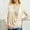 Khaki, variant on Women's Drop Cowl Sequins Blouses Fall Dressy Long Sleeve Drawstring Side Tunic Shirts Square Neck Business Party Tops