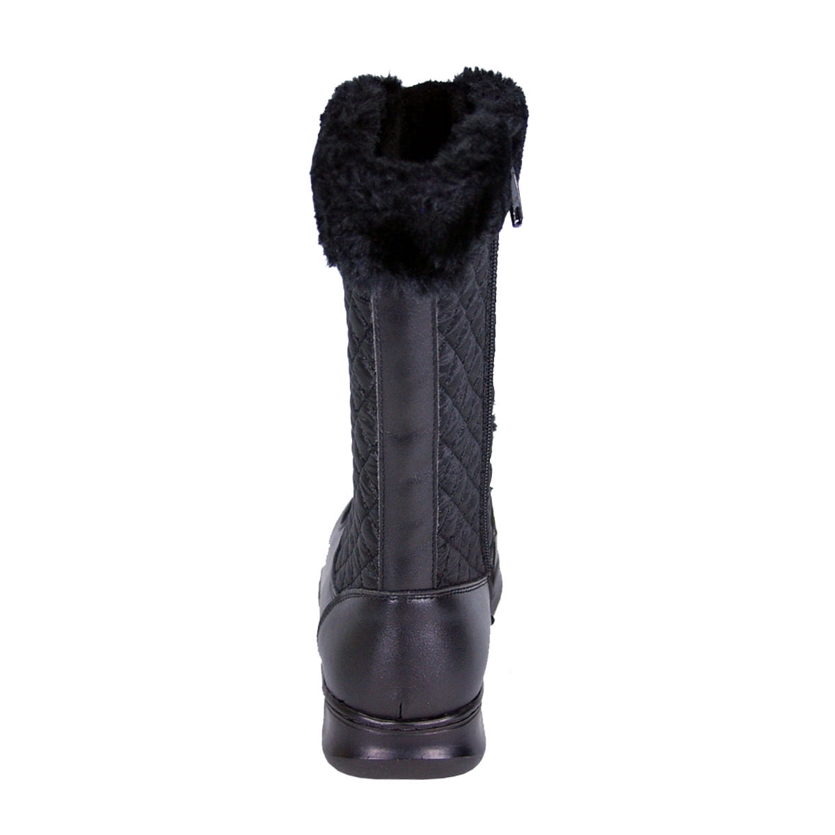 PEERAGE Gabby Women Extra Wide Width Leather/Nylon Boot