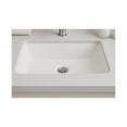 thumbnail image 1 of 21 inch Rectangular White Ceramic vanity / vessel bathroom Sink - undermount, 1 of 1