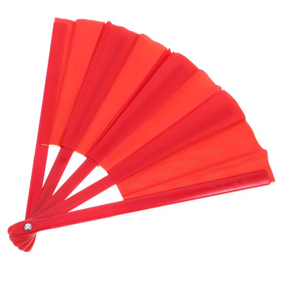 NICEXMAS Portable Folding Hand Fan Multi Color Durable for Party and Stage Use