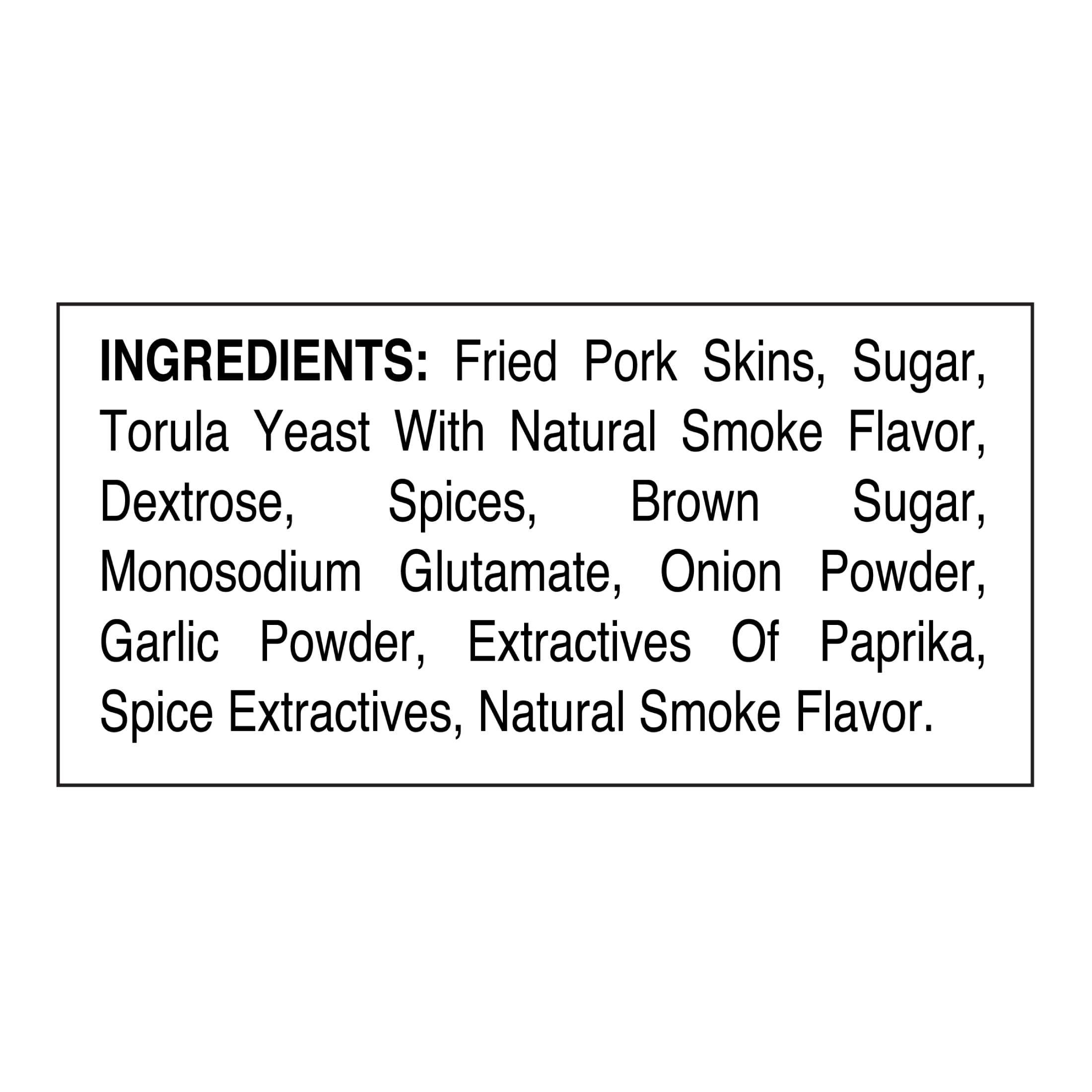(3 pack) Golden Flake Sweet Heat Barbecue Fried Pork Skins, 4.5 oz Bag