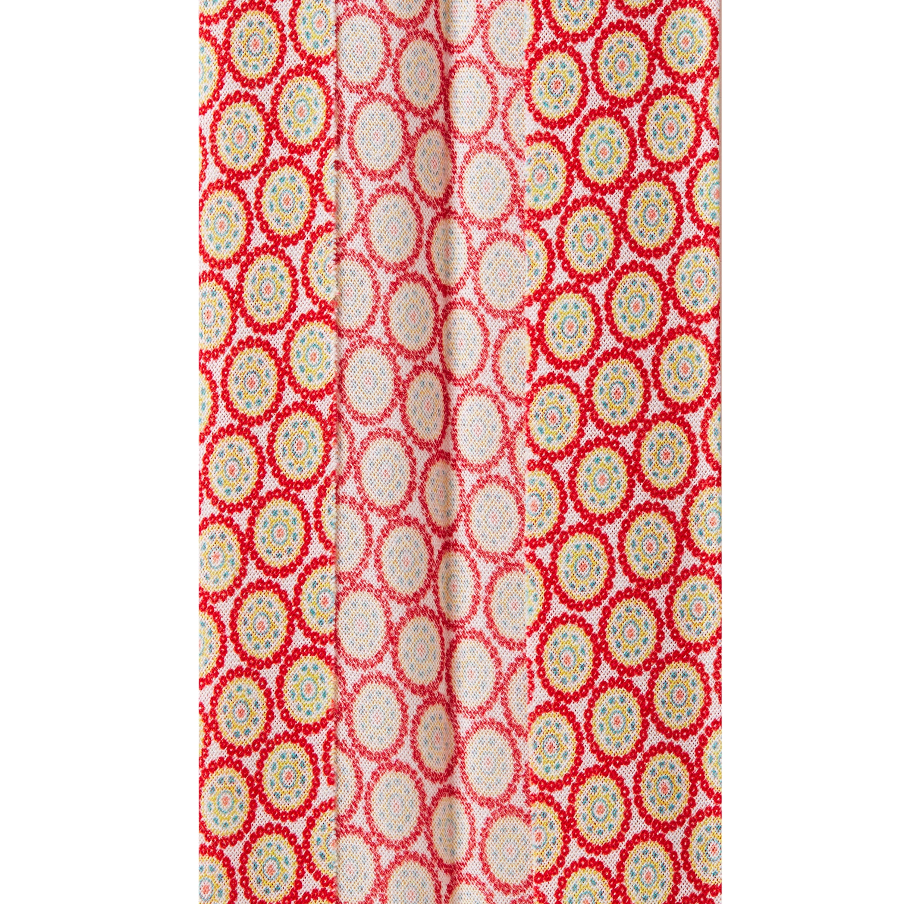 The Pioneer Woman Sunny Circles Double Fold Cotton Quilt Binding Ribbon, 7/8" x 25 Yards
