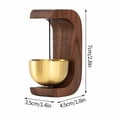 thumbnail image 4 of Decoración Campanas de viento Timbre Campanas de madera Abrir puerta Timbre de comerciantes, 4 of 10