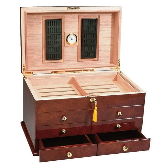 6-Drawer Humidor (300 Cigars)