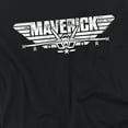 thumbnail image 2 of Top Gun Maverick Logo Women's Loose T-Shirt, Black, 2X-Large, 2 of 4