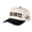 Black, variant on 3D Embroidery Custom Link Embroidered Color Block Trucker Hat Unisex Adjustable Cotton Breathable Fashion Cap for Travel Daily Wear