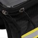 thumbnail image 4 of 600D Nylon Bicycle Frame Bag, Sensitive TPU Film, Reflective Strips, Double Zipper, Shockproof, for Mobile Phone, Yellow, 4 of 4