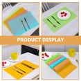 thumbnail image 2 of 4pcs Washable Refrigerator Liners Mats Fridge Shelf Anti skid Cabinet Cushions, 2 of 10