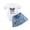 0-Beige108, variant on Oiyii Infant Girls Outfits Summer Graphic Romper Distressed Denim Skirt Set, Sizes 0-18 Months