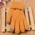 thumbnail image 5 of Yesbay Women Man Winter Soft Knit Touch Screen Gloves Texting Capacitive Smartphone-Grey, 5 of 8