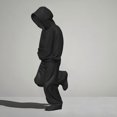 thumbnail image 2 of Abstract Faceless Thinker Figurine Desktop Ornament Modern Creative Resin Sculpture Home Office Tabletop Art Decor Gift, 2 of 6