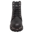 thumbnail image 3 of Womens 6' Reflective Double Zipper Biker Boot, 3 of 5