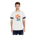 thumbnail image 1 of Unisex Flamingo Football Fine Jersey T-Shirt, 1 of 5