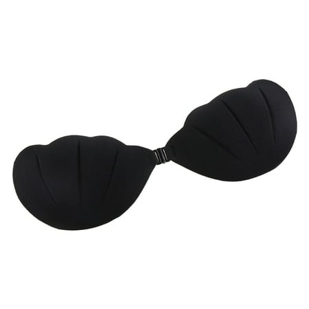 

GENEMA Women Shell-Shaped Nipple Cover Strapless Invisible Silicone Bra Breast Stickers