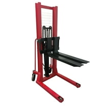 Multifunction Manual Pallet Stacker Hand Forklift 2 Ton Hydraulic Manual Forklift Lifter