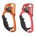 thumbnail image 4 of Outdoor Hand Rock Climbing Ascender Rappelling Gear with Elastic Spring Mountaineering 8-12mm Rope Caving Searching Backpacking Orange Left, 4 of 9