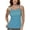 Light Blue, variant on Underwire Bra High Neck Camisole