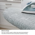 thumbnail image 3 of Simplify Scorch Resistant Ironing Board Cover & Pad in Gray, 3 of 7