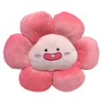 thumbnail image 2 of Flower Throw Seating Cushion Multipurpose Padded Soft Cute Flower Nap Throw Pillow for Home Office Peach, 2 of 4