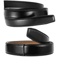 thumbnail image 4 of FALAN MULE Belt for Mens,Slide Leather Ratchet Belt for Mens Dress Casual,Size Adjustable, 4 of 6